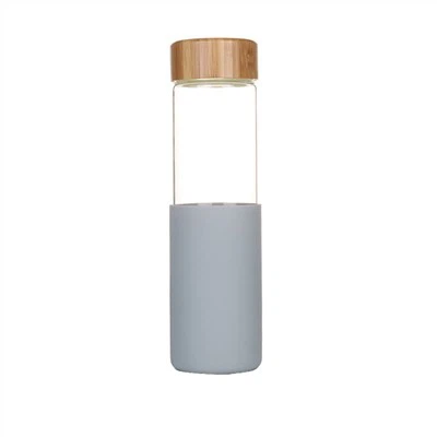 Enkelveggsglassflasker med bambuslokk